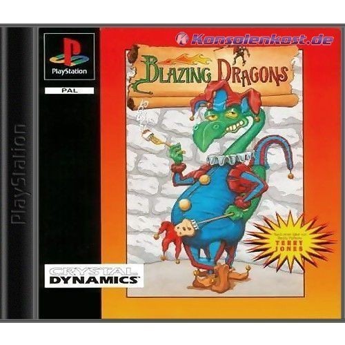 Blazing Dragons PS1 Complet PAL FR Sony PlayStation 1