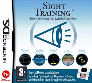 Nintendo DS - Augen Training / Sight Training (DE/EN) (mit OVP) (gebraucht)