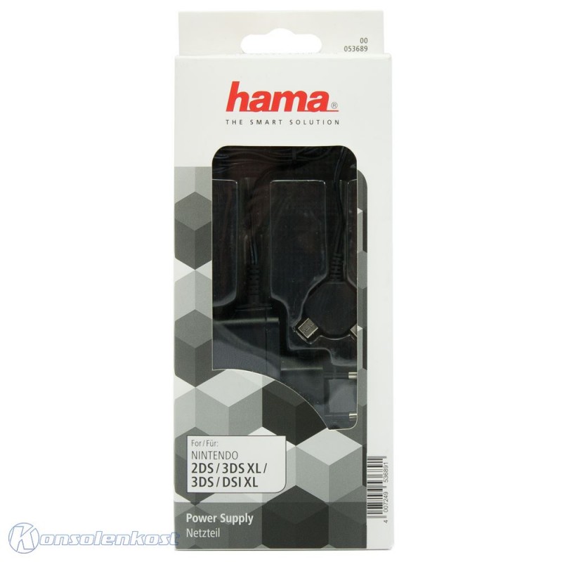 Nintendo 3DS Netzteil / Stromkabel / Power Supply (für Nintendo 3DS/New 3DS/3DS XL/2DS/DSi/DSi
