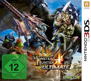 Nintendo 3DS - Monster Hunter 4 Ultimate (DE/EN) (mit OVP) (gebraucht)