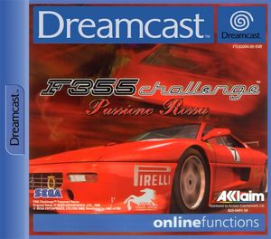 Dreamcast - F355 Challenge: Passione Rossa (mit OVP) (OVP beschädigt) (gebraucht)