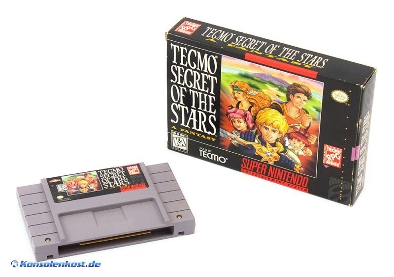Tecmo Secret Of The Stars Snes SNES Tecmo Secret Of The Stars (US