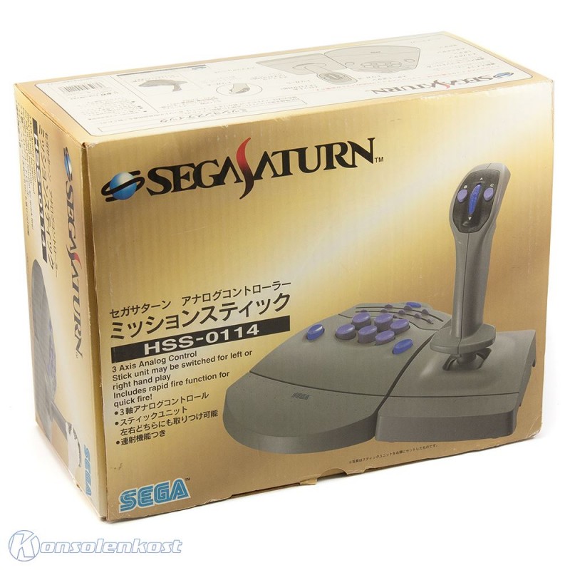 SEGA - セガサターン　ミッションスティック　HSS-0114 SEGA セガサターン HSS-0114 めまぐるしく ミッションスティック