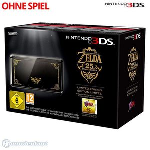 Nintendo 3DS - Konsole #Zelda 25th Anniversary + Netzteil (ohne Spiel) (mit OVP) (gebraucht)