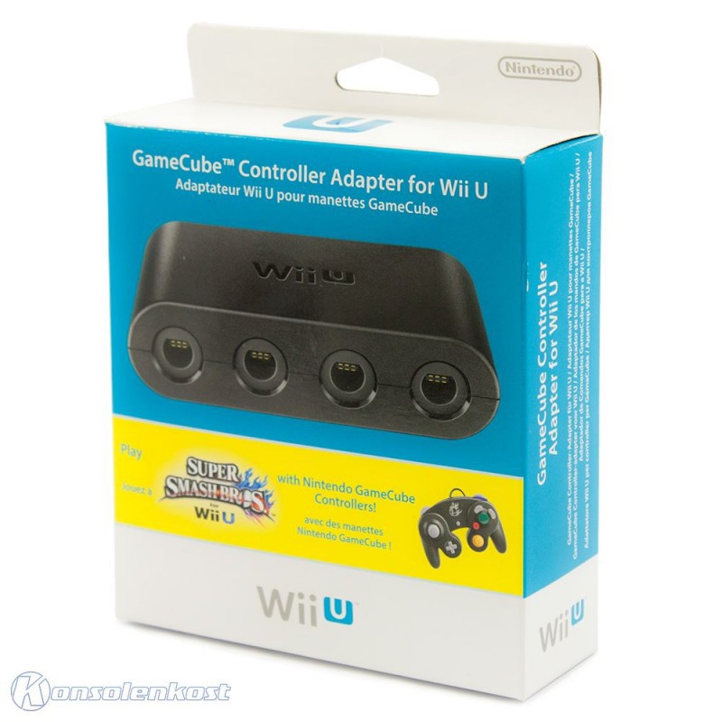 Wii U Gamecube Controller Adapter [Dritthersteller] (mit OVP