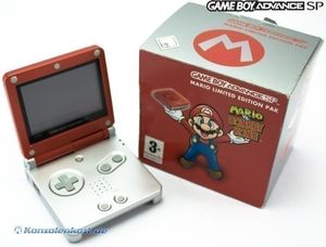 GameBoy Advance - Konsole GBA SP #Mario vs. Donkey Kong + Spiel + Netzteil (mit OVP) (sehr guter Zustand) (gebraucht)