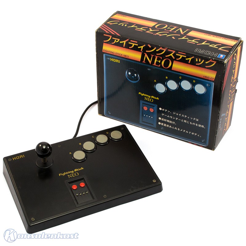Joystick Hori Fighting Stick NEO pour Neo Géo, AES, CD, MVS - Consoles