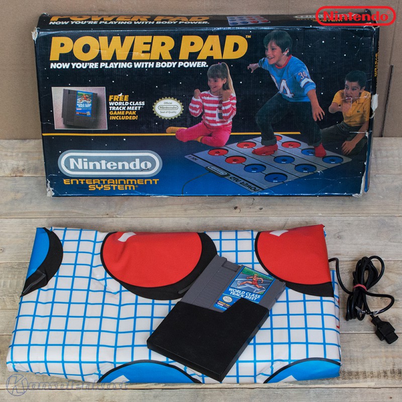 Nes Original Us Nintendo Power Pad Nes 028 World Class Track Meet