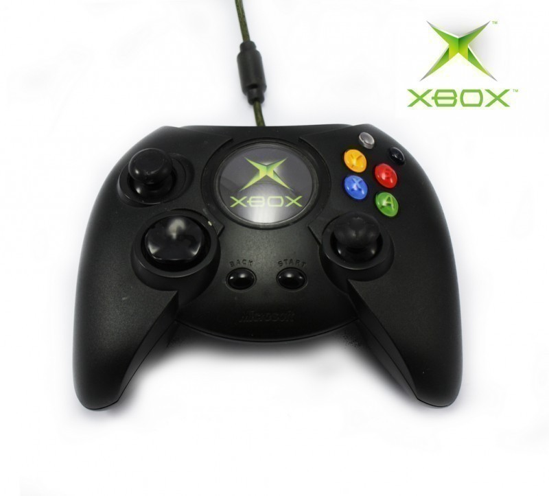 Xbox Original Controller 1G schwarz [Microsoft] (sehr guter Zustand