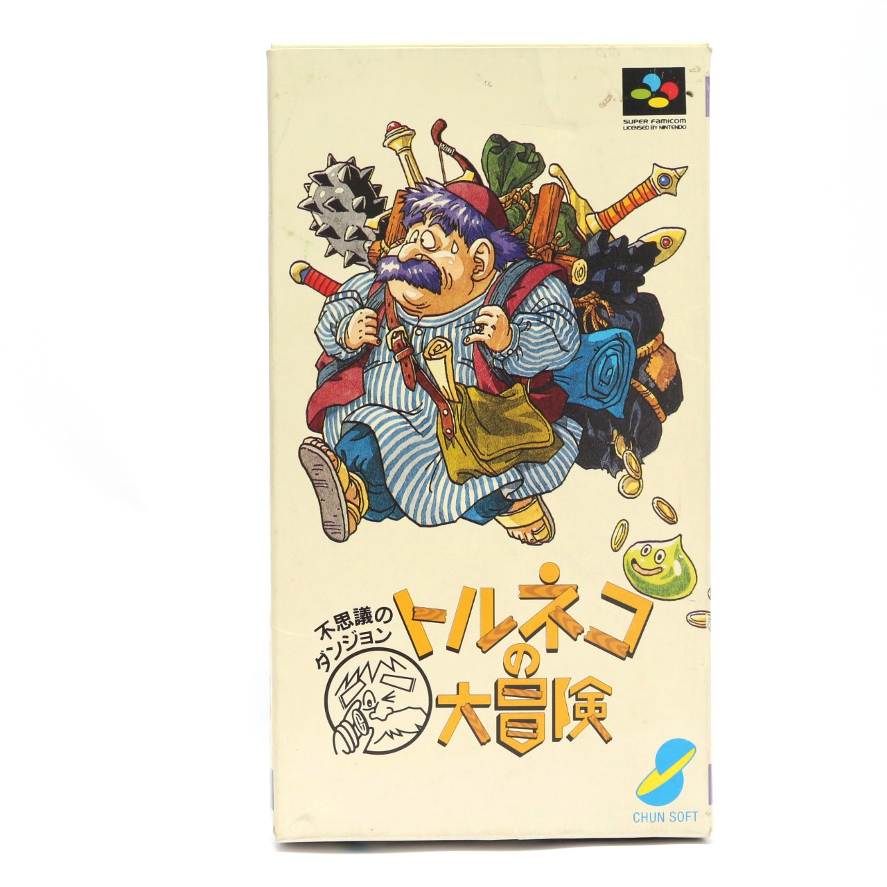 SNES / Super Famicom - Torneko no Daibouken: Fushigi no Dungeon (JAP Import) (mit OVP) (gebraucht)
