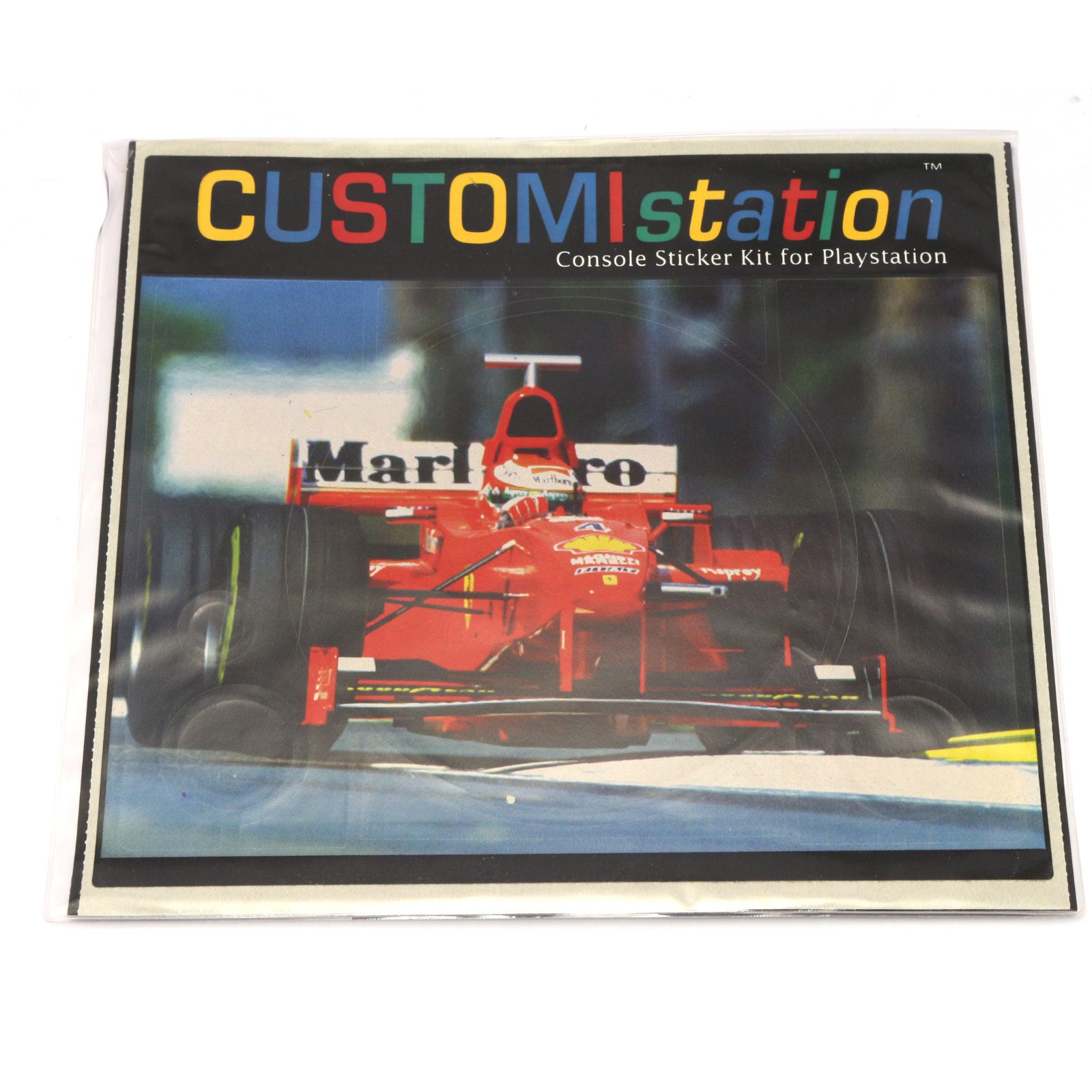 PS1 - Retro Sticker / Aufkleber Kit für Konsole #F1 Design (NEU & OVP ...