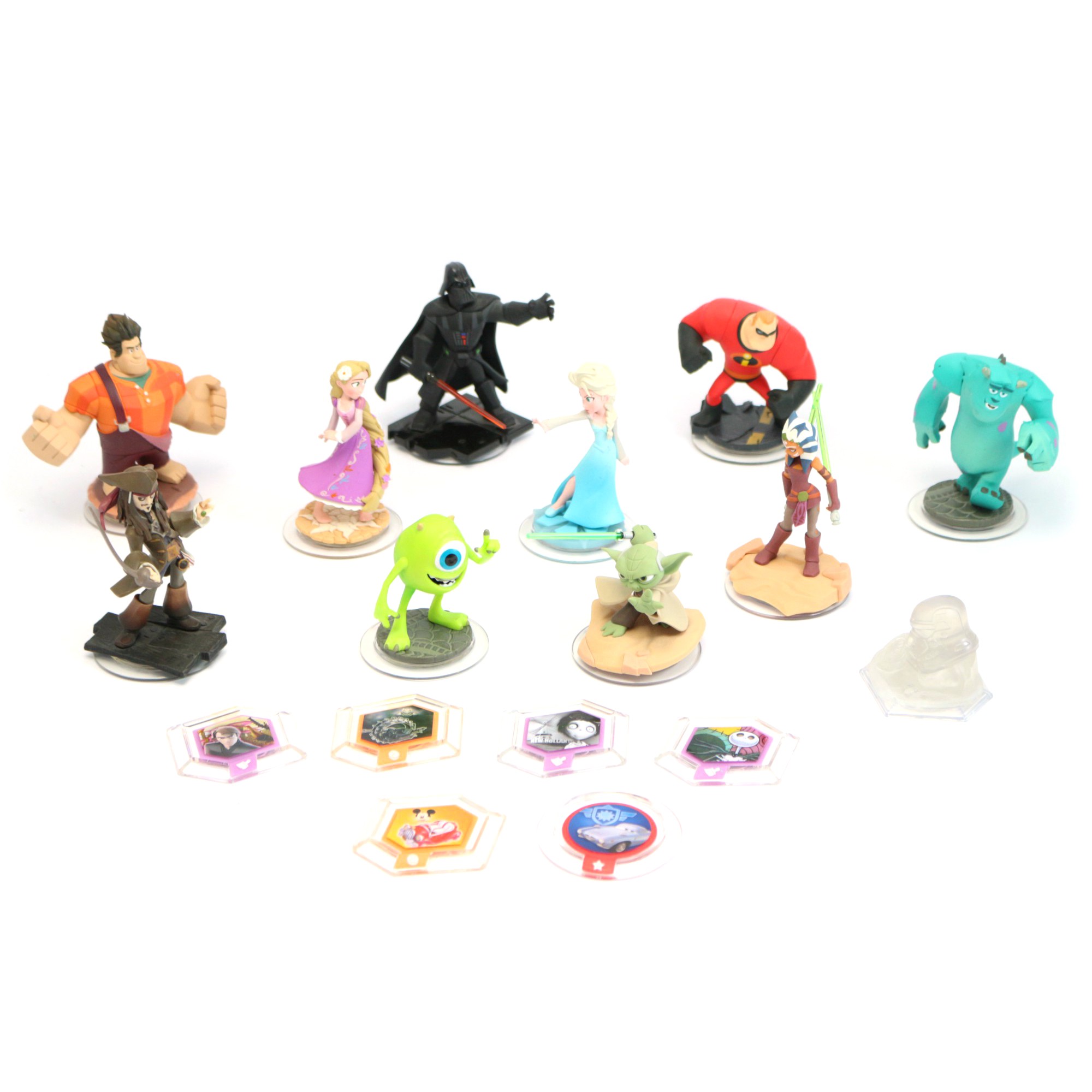 Disney Infinity Set 12 10 div. Figuren (gebraucht) Konsolenkost