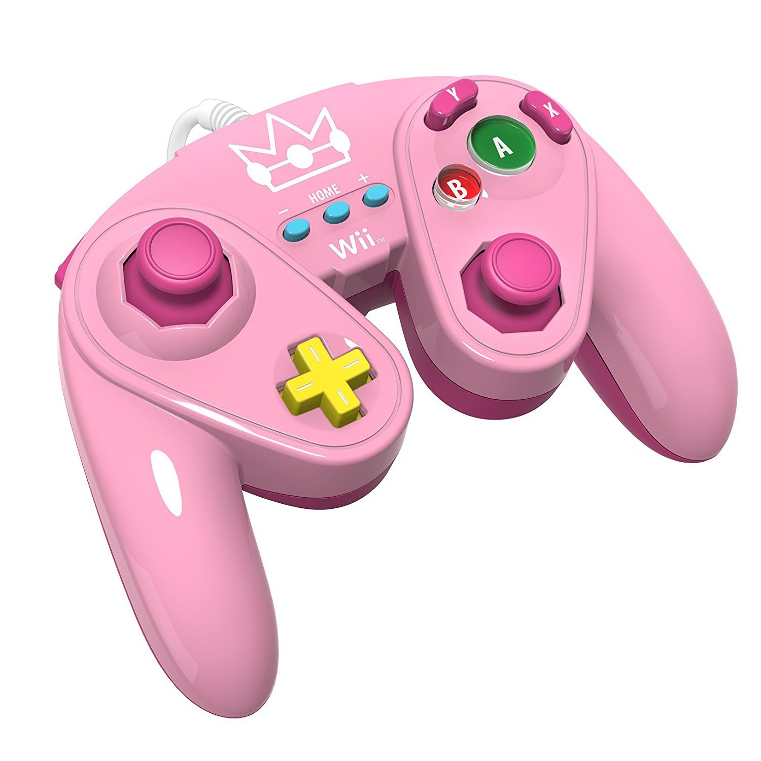Wii U Controller / Wired Fight Pad Peach [PDP] (gebraucht