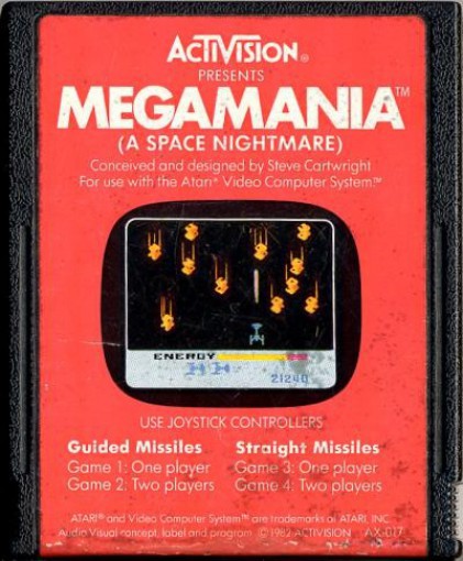 Megamania Atari 2600 gameplay - Jogos de Atari 