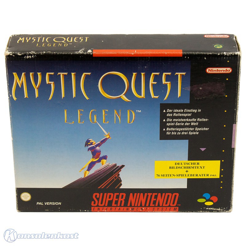SNES Mystic Quest Legend Konsolenkost