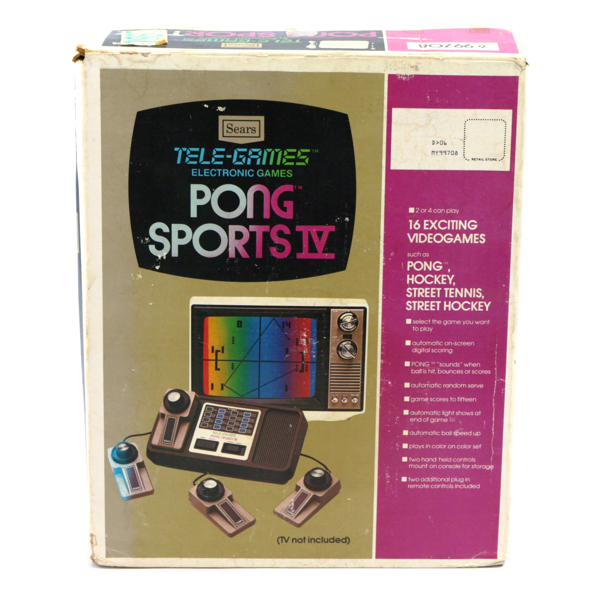 Specials TeleGames Pong Sports IV (UK Version) (mit OVP) (gebraucht