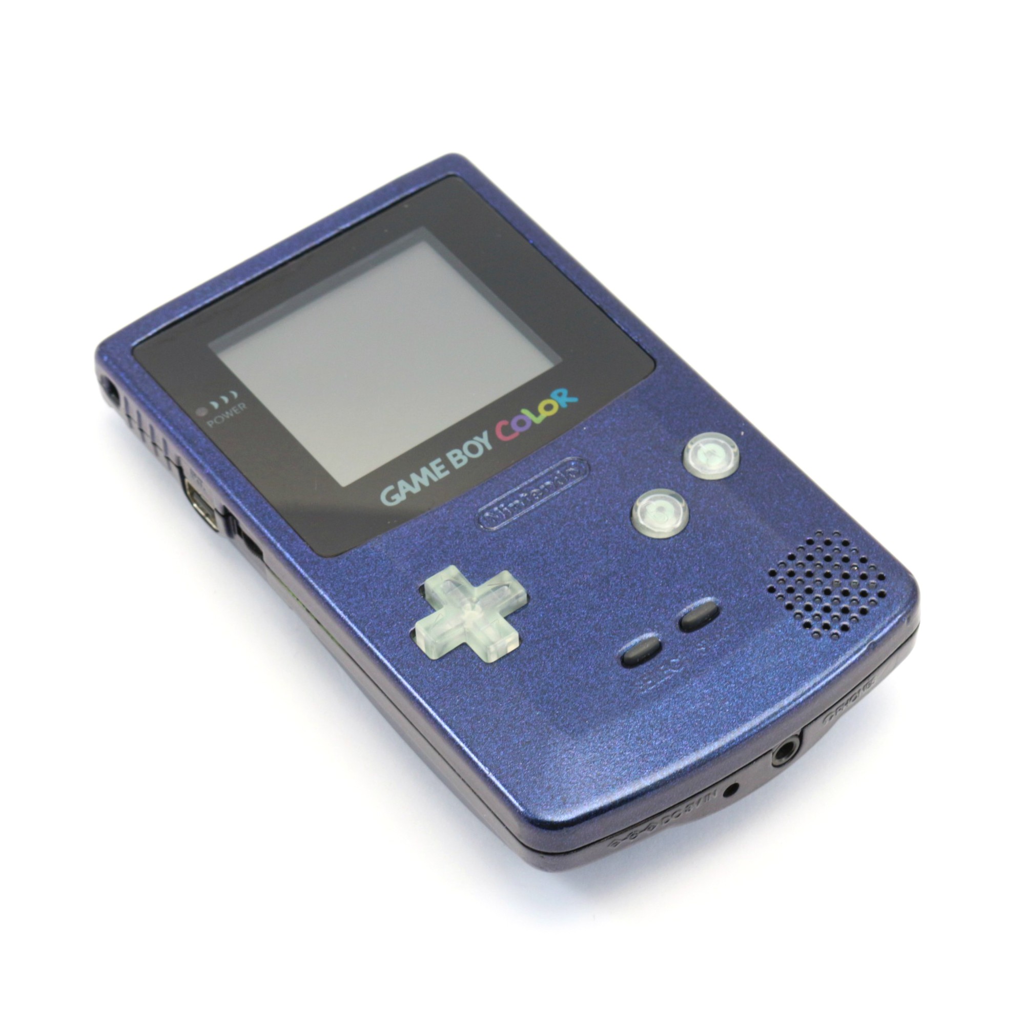 GameBoy Color Konsole Lila+Glitzer/Purple+glitter (gebraucht