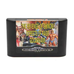 Mega Drive - Mega Games 2: Golden Axe & Streets of Rage & The Revenge of Shinobi (Modul) (gebraucht)