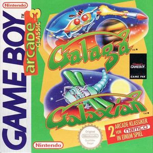 GameBoy - Arcade Classic 3: Galaga Galaxian (Modul) (starke Gebrauchsspuren) (gebraucht)