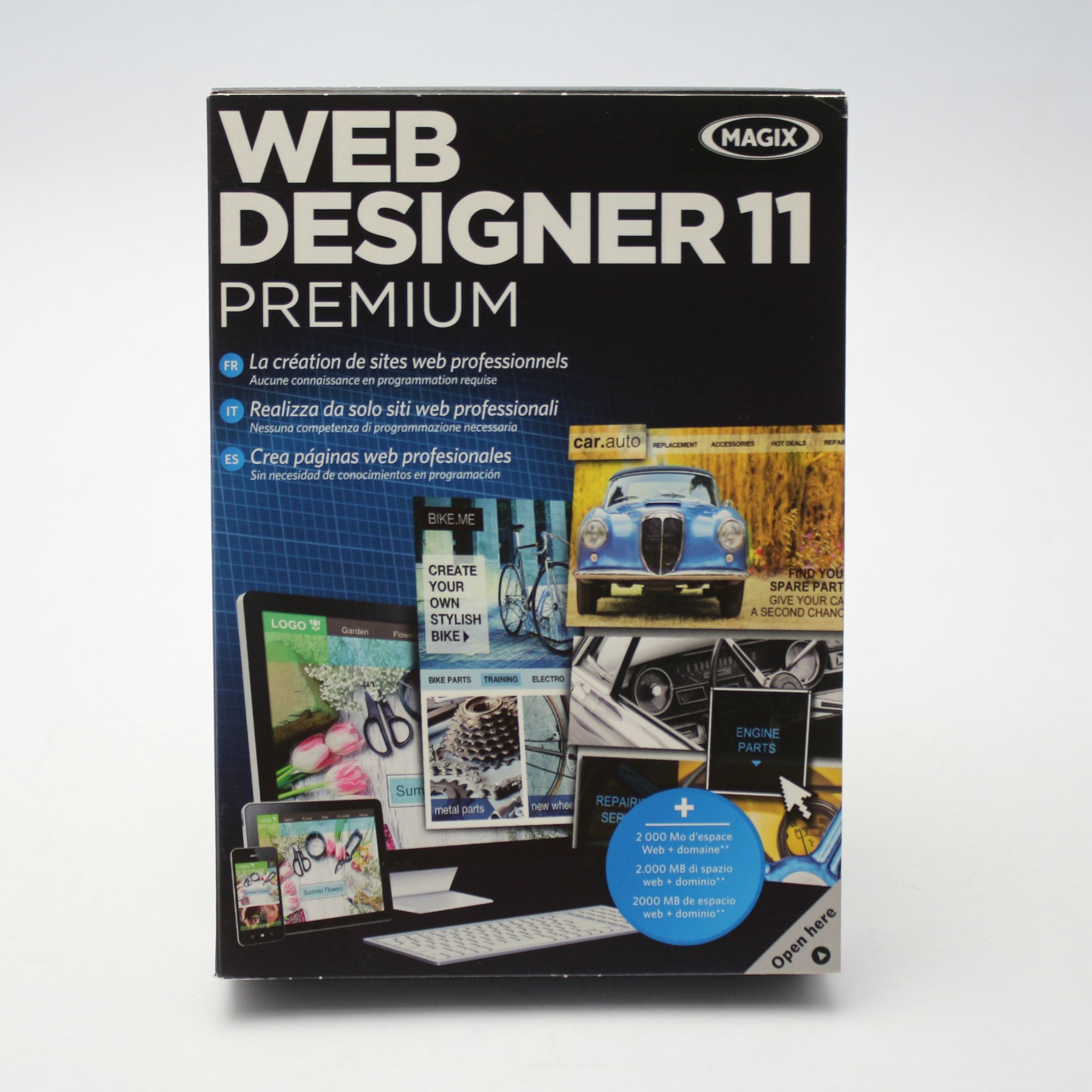 PC - Web Designer 11 Premium (FRA Version) (NEU & OVP)