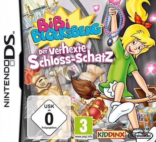 Nintendo DS - Bibi Blocksberg: Der verhexte Schloss-Schatz (DE Version) (Modul) (gebraucht)