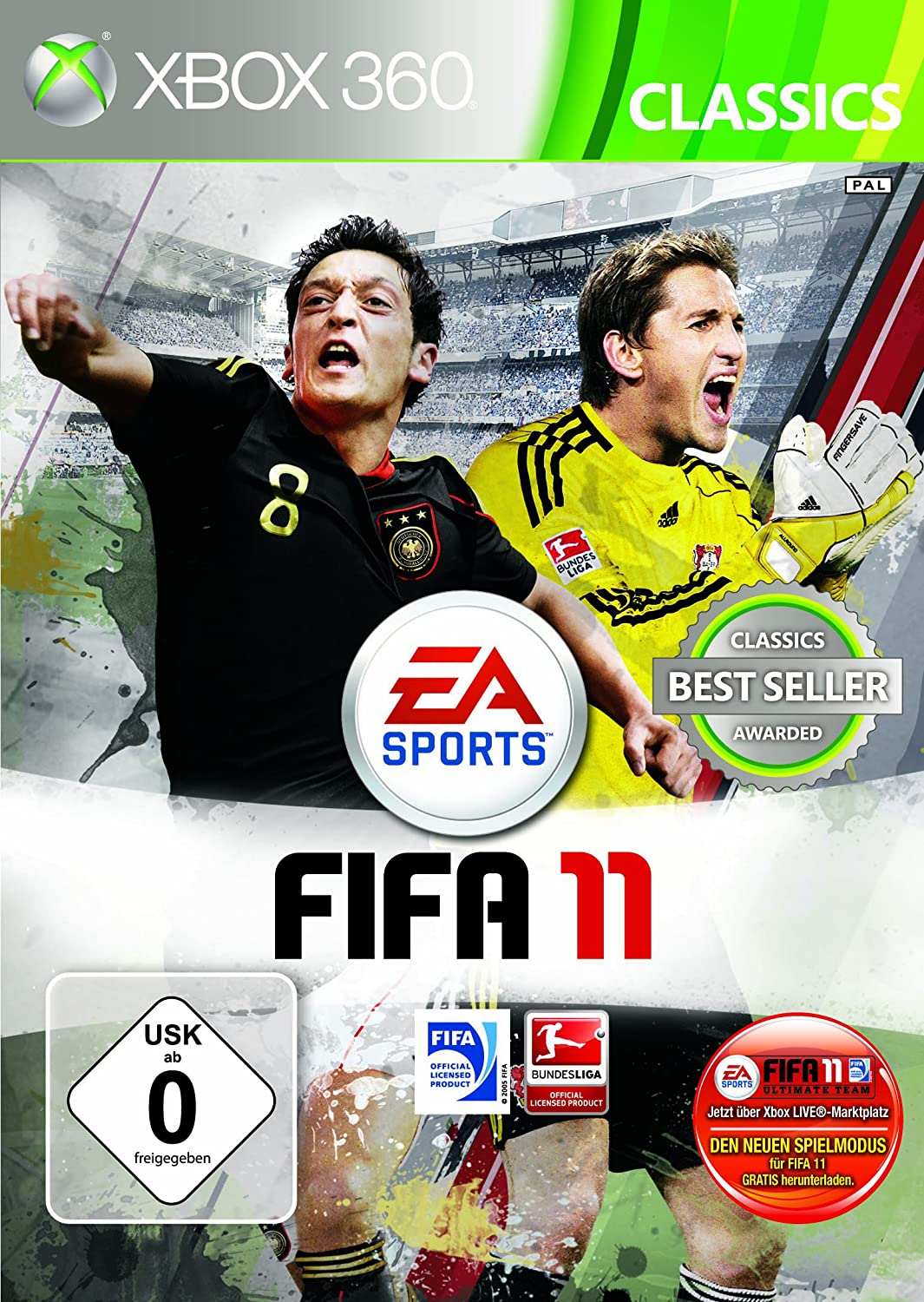 Xbox 360 - FIFA 11 [Classics] (DE Version) (mit OVP) (gebraucht)