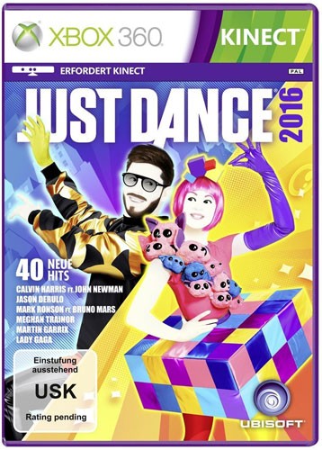 Xbox 360 - Just Dance 2016 (benötigt Kinect) (DE Version) (mit OVP) (gebraucht)