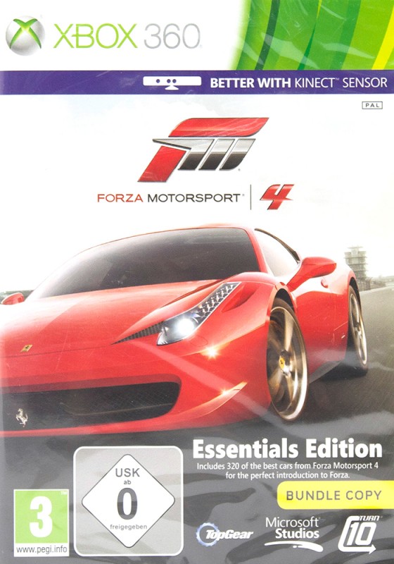 Xbox 360 - Forza Motorsport 4 #Essentials Edition (DE Version) (mit OVP) (gebraucht)