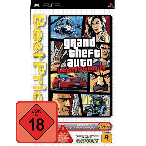 PSP - Grand Theft Auto Libert City Stories [Best Price] (JAP Version) (mit OVP) (gebraucht) USK18