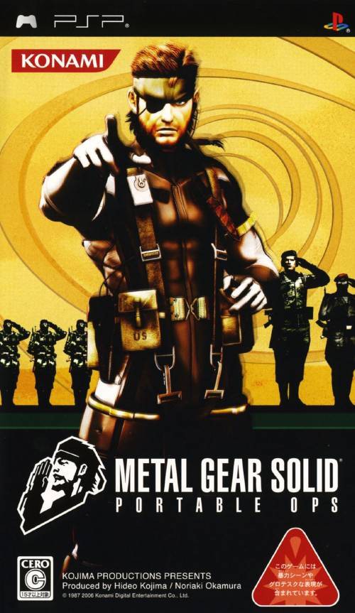 PSP - Metal Gear Solid: Portable Ops (JAP Import) (nur UMD) (gebraucht)