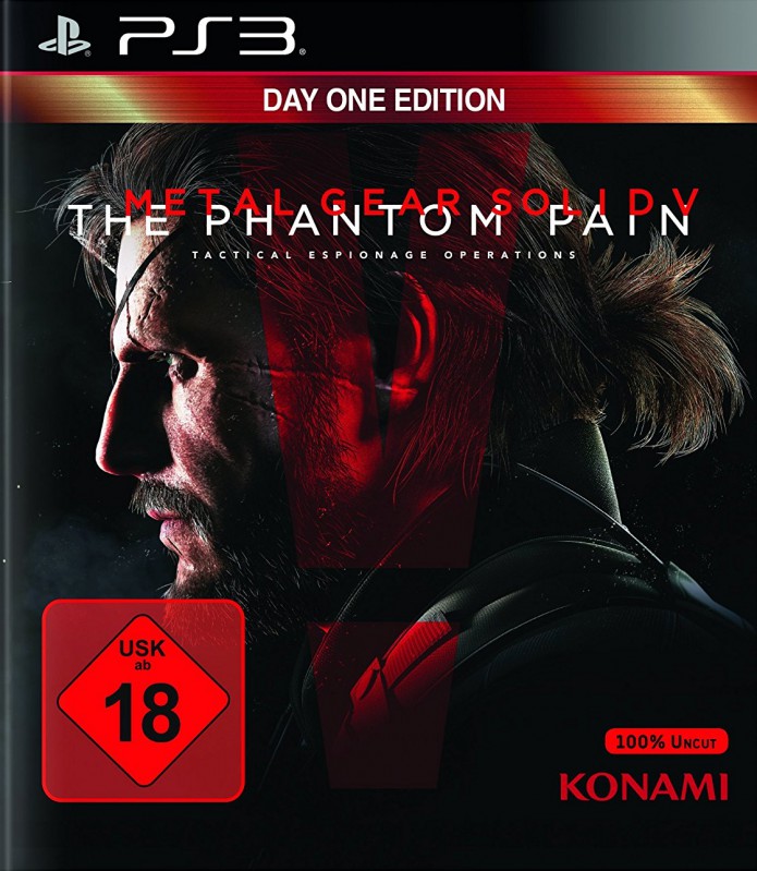 PS3 - Metal Gear Solid V: Phantom Pain - Day One Edition (DE Version) (mit OVP) (gebraucht) USK18