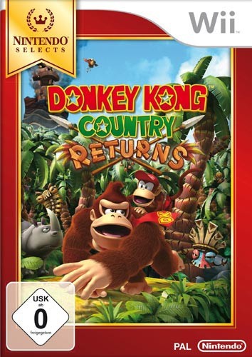 Wii - Donkey Kong Country Returns [Nintendo Selects] (DE Version) (mit OVP) (gebraucht)