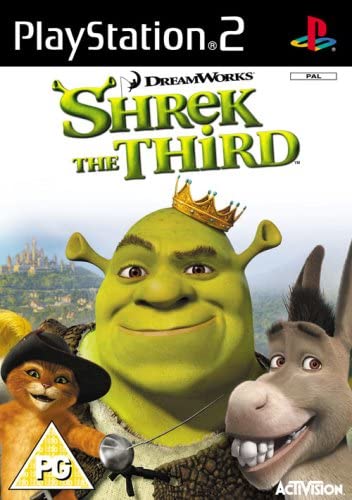 PS2 - Shrek The Third (UK Version) (Sony Tear Strip SEALED) (NEU & OVP)