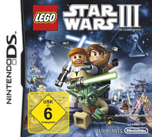 Nintendo DS - Lego Star Wars III / 3: The Clone Wars (DE Version) (mit OVP) (gebraucht)