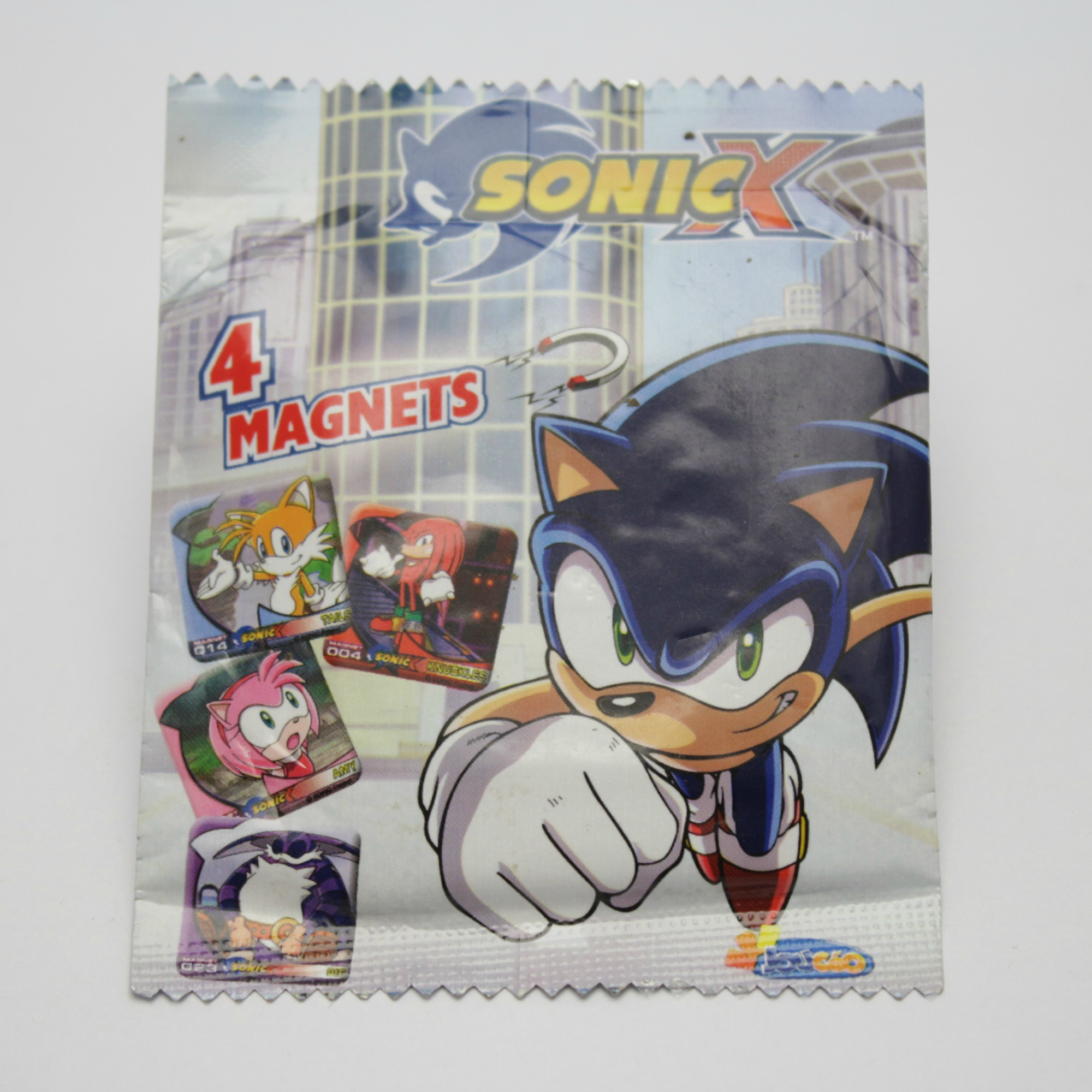 Merchandise - Sonic X Magnet Set: 4 Magnete / Magnets (NEU & OVP ...