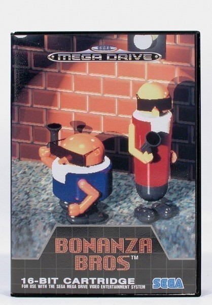 Mega Drive - Bonanza Bros. (JAP Import) (mit OVP) (gebraucht) NEUWERTIG