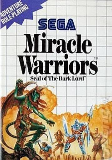 Master System - Miracle Warriors: Seal of The Dark Lord (ohne Map) (mit OVP) (gebraucht) NEUWERTIG