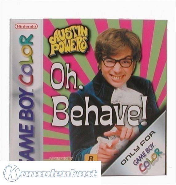 GameBoy Color Austin Powers 1: Oh, Behave! (mit OVP) (sehr guter