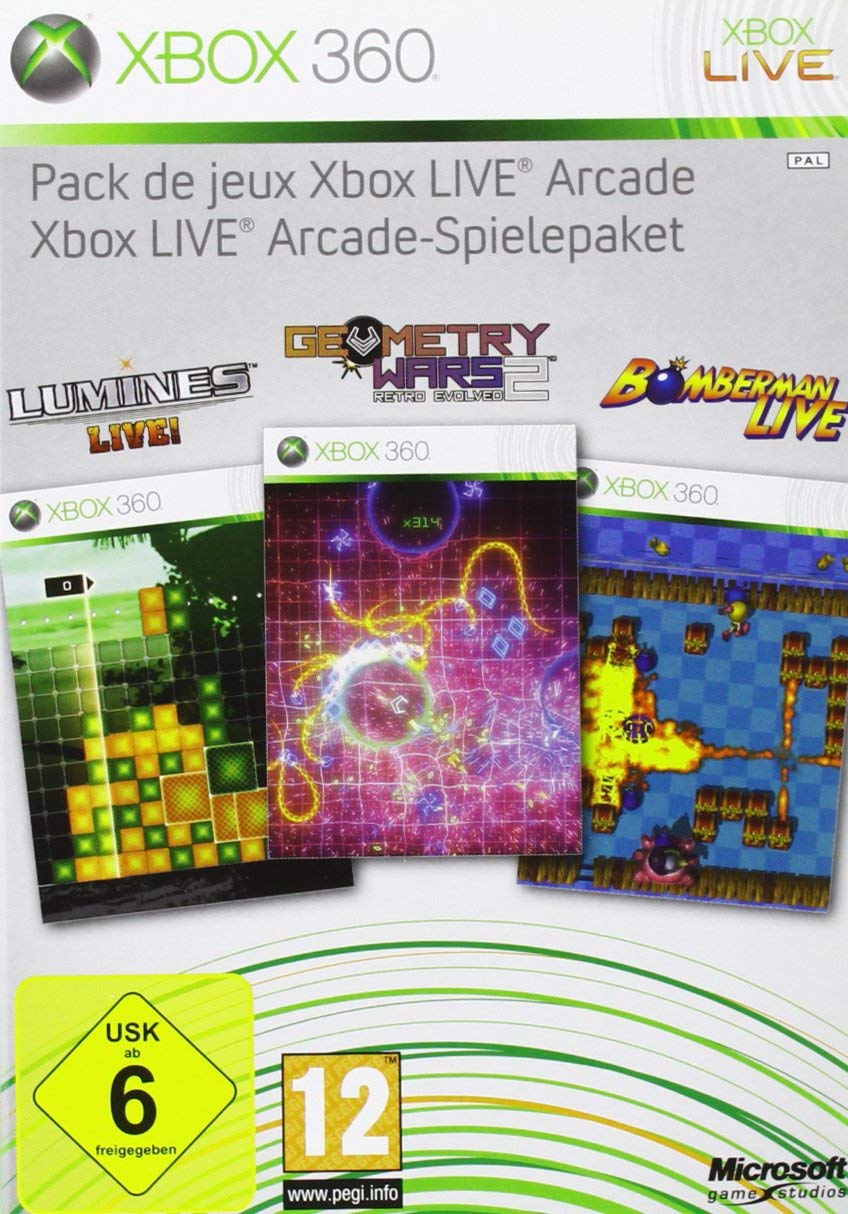 Xbox 360 - Xbox Live Arcade-Spielepaket (DE Version) (nur CD) (gebraucht)