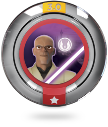 Disney Infinity 3.0 - Bonus Münze / Power Disc - Galaktisches Bündnis: Mace Windu (gebraucht)