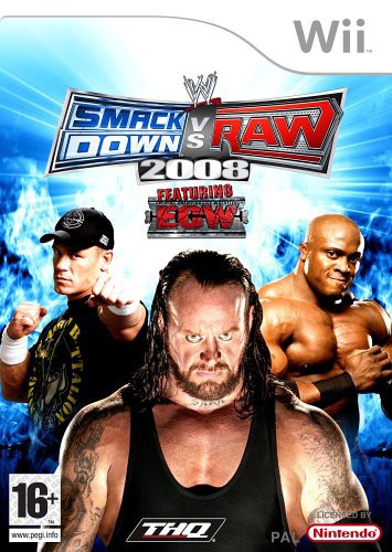 Wii - WWE SmackDown vs. RAW 2008 (DE Version) (mit OVP) (gebraucht)