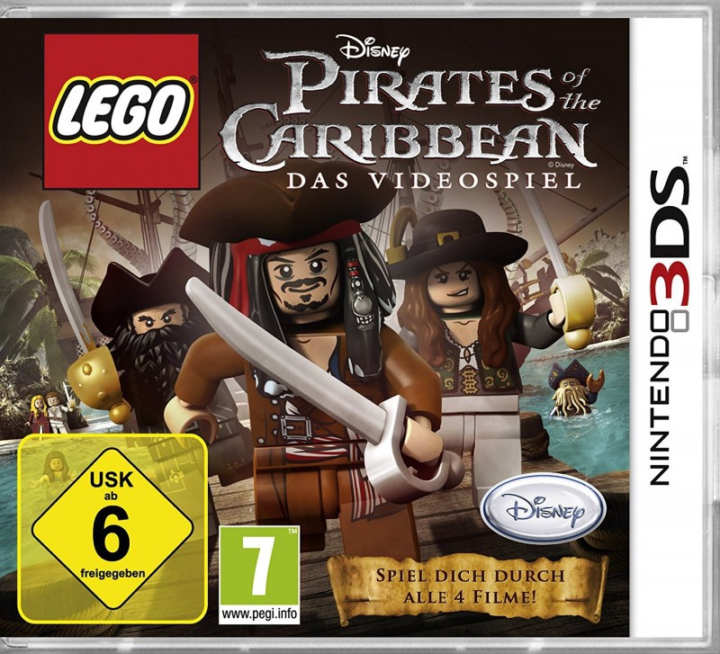 Nintendo 3DS LEGO Pirates of the Caribbean: Das Videospiel (DE