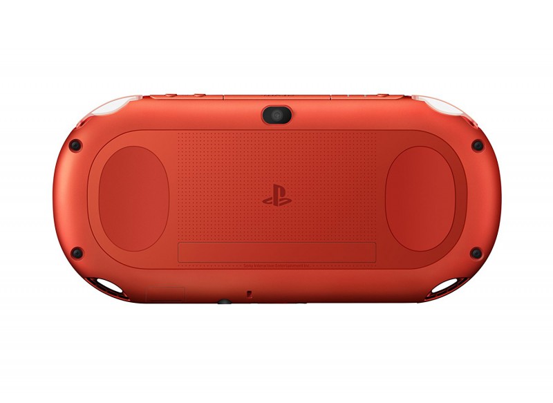 PS Vita - Konsole #Slim metallic red + Netzteil (JAP Version) (mit 