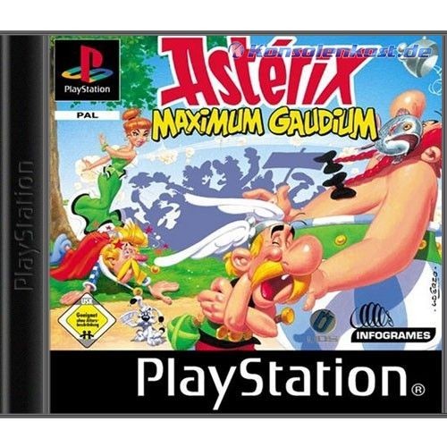 PS1 - Asterix: Maximum Gaudium / Mega Madness (DE/EN) (nur CD) (gebraucht)