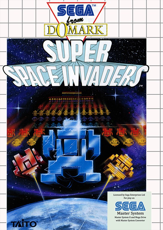 Master System - Super Space Invaders (mit OVP) (sehr guter Zustand) (gebraucht)