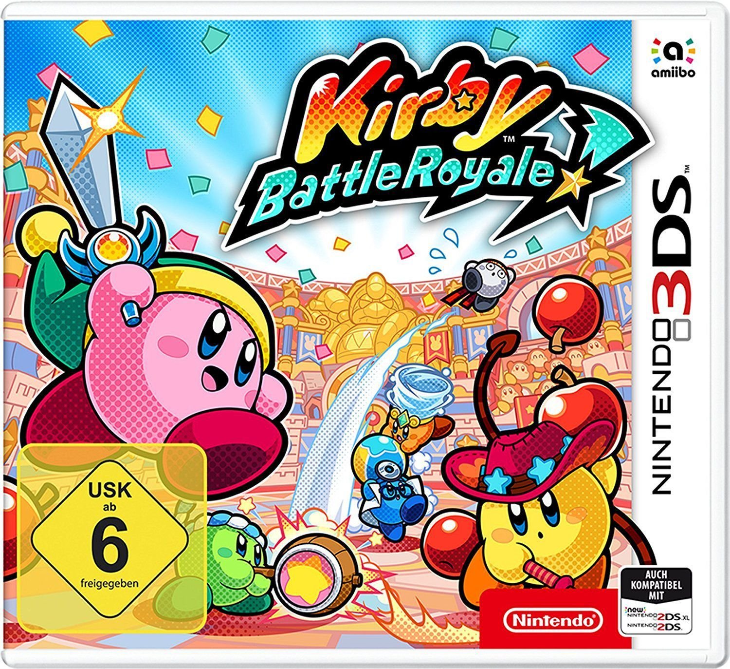 Nintendo 3DS - Kirby: Battle Royale (DE Version) (mit OVP) (gebraucht)
