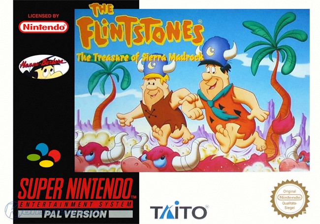SNES The Flintstones Treasure of Sierra Madrock (mit OVP) (OVP