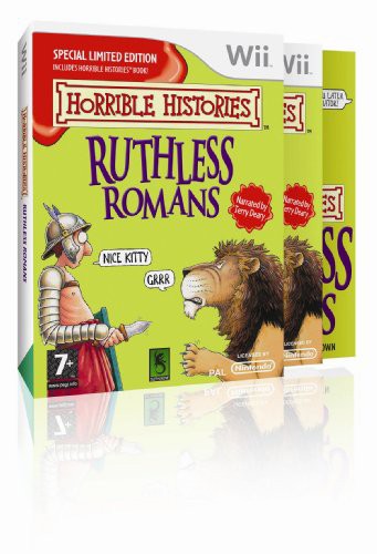 Wii - Horrible Histories: Ruthless Romans + Art Book #Special Limited Edition (Big Box) (NEU & OVP)