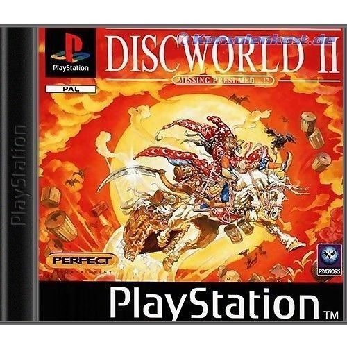 PS1 - Discworld 2 - Vermutlich vermisst...!? (DE Version) (mit OVP) (sehr guter Zustand) (gebraucht)