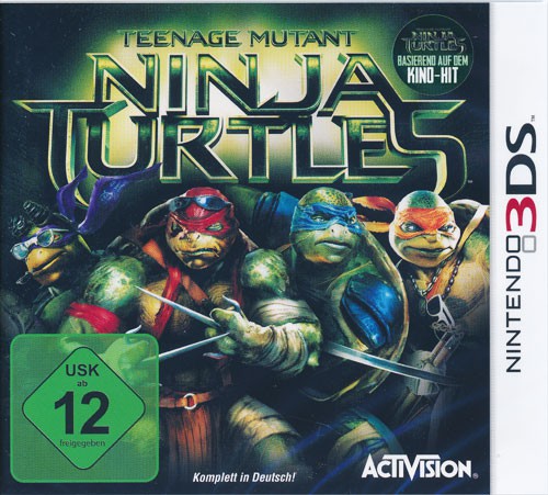 Nintendo 3DS - Teenage Mutant Ninja Turtles (DE Version) (mit OVP) (gebraucht)